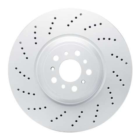 DFC 21-25 BMW M3 Left Front Drilled GeoSPEC Coated Rotor