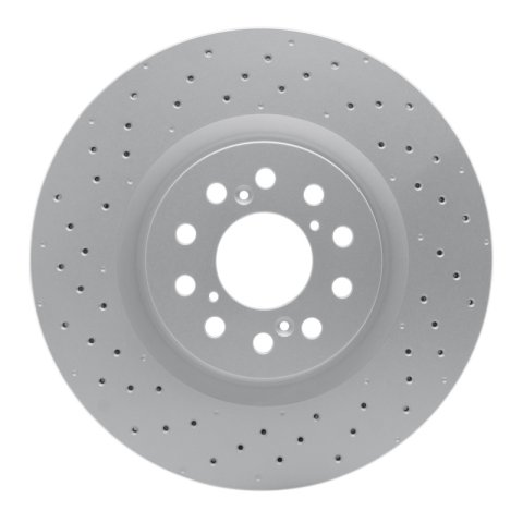 DFC 17-25 Honda Civic Hatchback Front Drilled GeoSPEC Coated Rotor
