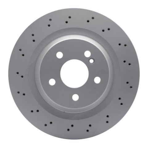 DFC 03-11 Mercedes-Benz E55 AMG Rear Drilled GeoSPEC Coated Rotor
