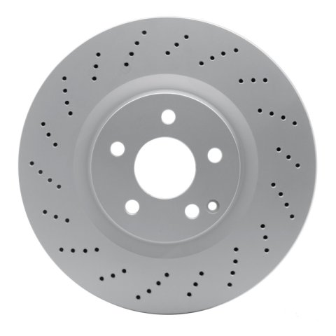 DFC 10-17 Mercedes-Benz C250 Front Drilled GeoSPEC Coated Rotor