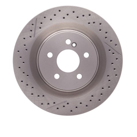 DFC 08-15 Mercedes-Benz C63 AMG Rear Drilled and Slotted Brake Rotor