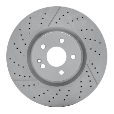 DFC 14-19 Mercedes-Benz GLA45 AMG Front Drilled and Slotted Brake Rotor
