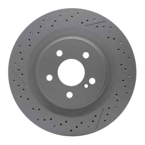 DFC 05-11 Mercedes-Benz SLK55 AMG Rear Drilled GeoSPEC Coated Rotor and Slotted
