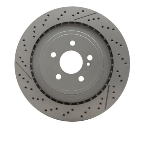 DFC 10-18 Mercedes-Benz C63 AMG Rear Drilled GeoSPEC Coated Rotor and Slotted