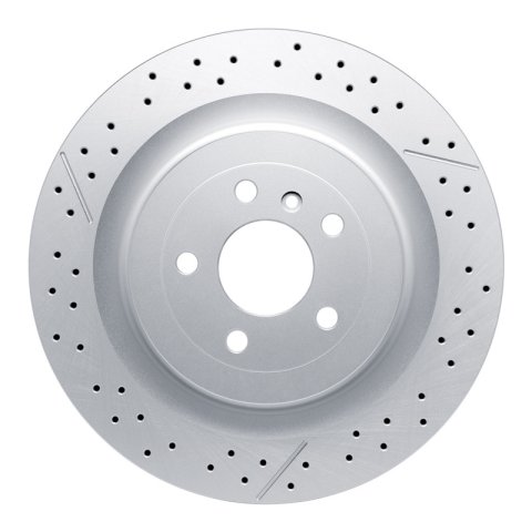 DFC 12-19 Mercedes-Benz GLS63 AMG Rear Drilled GeoSPEC Coated Rotor and Slotted