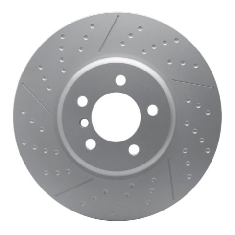DFC 13-20 BMW 440I Coupe Front GeoSPEC Coated Rotor - Dimpled and Slotted