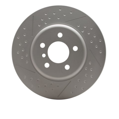 DFC 13-21 BMW 428i Rear GeoSPEC Coated Rotor - Dimpled and Slotted