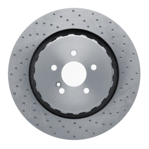 DFC 07-14 Mercedes-Benz CL63 AMG Rear Brake Rotor - Dimpled