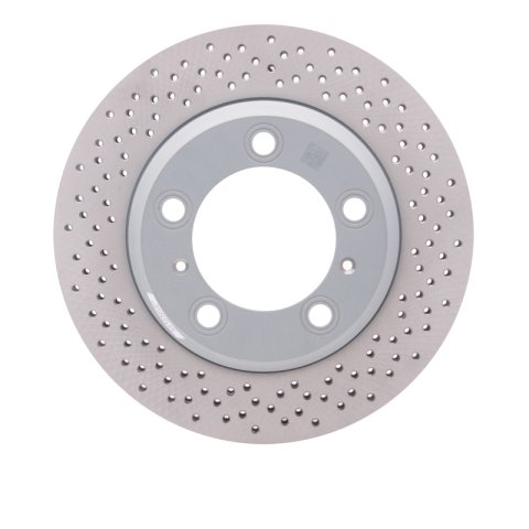 DFC 05-23 Porsche Cayman Rear Drilled Hi-Carbon Alloy Geomet Coated Rotor