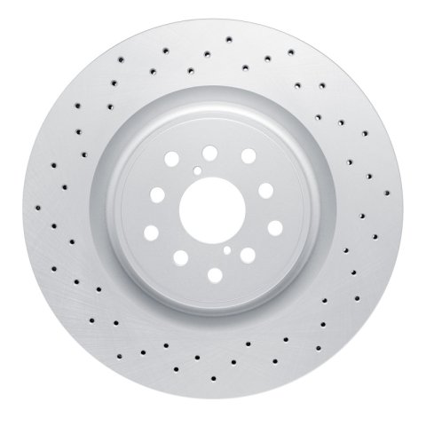 DFC 18-21 Subaru WRX STI Front Drilled Hi-Carbon Alloy Geomet Coated Rotor