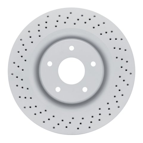 DFC 05-13 Cadillac XLR Front Drilled Hi-Carbon Alloy Geomet Coated Rotor