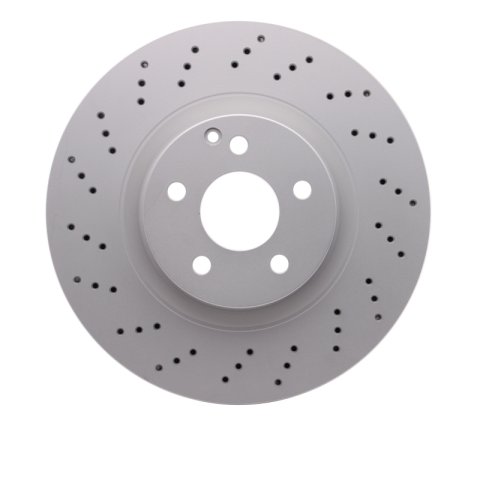 DFC 07-13 Mercedes-Benz CL550 Front Drilled Hi-Carbon Alloy Geomet Coated Rotor