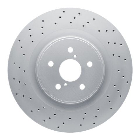 DFC 08-14 Lexus IS F Front Drilled Hi-Carbon Alloy Geomet Coated Rotor