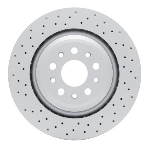 DFC 14-22 Maserati Quattroporte Rear Drilled Hi-Carbon Alloy Geomet Coated Rotor