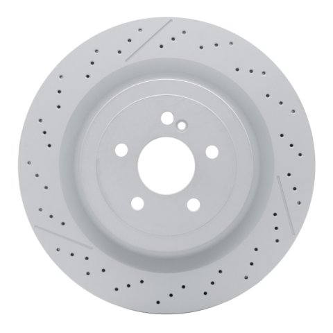 DFC 13-23 Mercedes-Benz SL63 AMG Rear Drilled and Slotted Hi-Carbon Alloy Geomet Coated Rotor