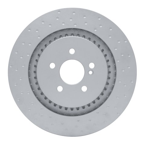 DFC 07-14 Mercedes-Benz S63 AMG Rear Hi-Carbon Alloy Geomet Coated Rotor - Dimpled
