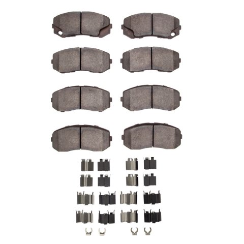 DFC 05-11 Freightliner FL360 (Mexico) Rear/Front Heavy Duty Pads and Hardware Kit