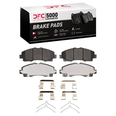 DFC 06-20 Acura TLX Front 5000 Advanced Ceramic Brake Pads and Hardware Kit