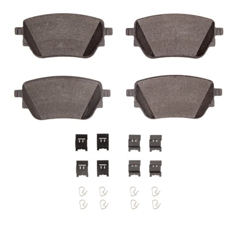 DFC 19-26 Mercedes-Benz CLA200 (Mexico) Rear 4000 HybriDynamic Brake Pads and Hardware Kit