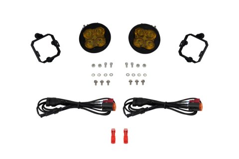 Diode Dynamics 05-07 Nissan Armada / 04-15 Titan SS3 Sport Type NO Fog Light Kit - Yellow SAE