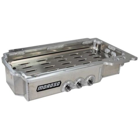 Moroso GM LV1/LV3 V6 Road Race 3 P/U Dry Sump Aluminum Oil Pan