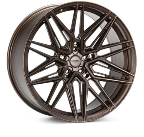 Vossen HF-7 - 20X10.5 - 5X112 - ET19 - SUPER DEEP - 66.5 - SBZ - Satin Bronze Wheel
