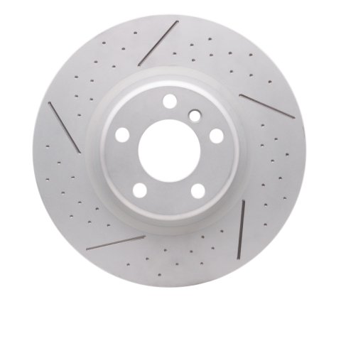 DFC 12-20 BMW 230i Rear Dimpled & Slotted Hi-Carbon Alloy Geomet Coated Rotor