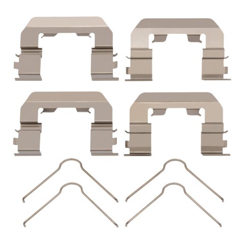 DFC 10-25 Hyundai Creta (Mexico) Front Stainless Steel Hardware Kit