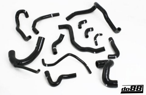 do88 98-02 Audi S4/RS4 2.7L BiTurbo (B5) Radiator Hoses - Black