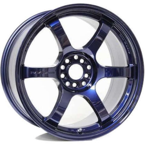 Gram Lights 57DR 17x9.0 +12 5-114.3 Eternal Blue Pearl