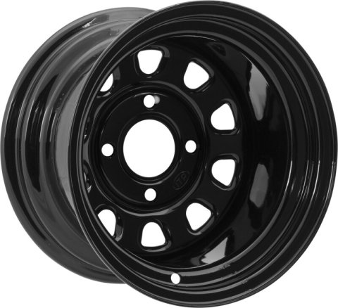 ITP Delta Steel 12x7 / 4/137 BP / 2+5 Offset Black Wheel