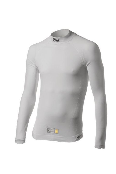 OMP ONE EVO UNDERWEAR TOP FIA 8856-2018 BLACK SZ XS/S