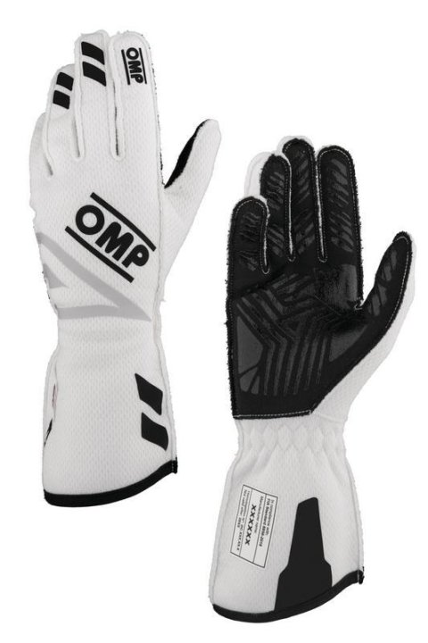 OMP ONE EVO FX GLOVES FIA 8856-2018 RED SIZE L
