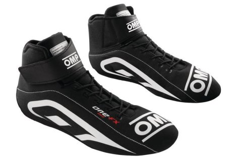 OMP ONE EVO FX SHOES FIA 8856-2018 BLACK SZ 44