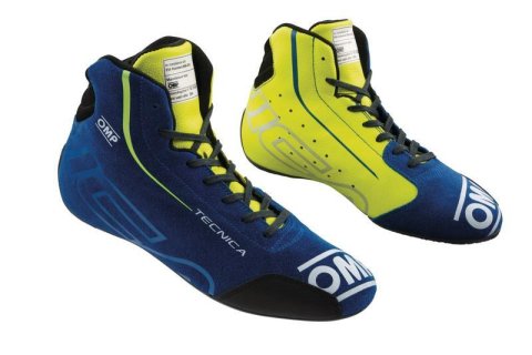 OMP TECNICA SHOES my2025 FIA 8856-2018 BLACK / ANTHRACITE SZ 40