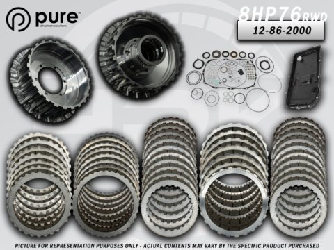 PDS 8HP76 High Performance Transmission Hard Parts Kit - RWD - Stage 2