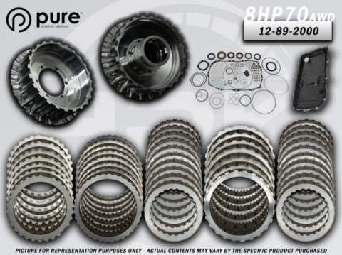 PDS 8HP70 High Performance Transmission Hard Parts Kit - AWD - Stage 2