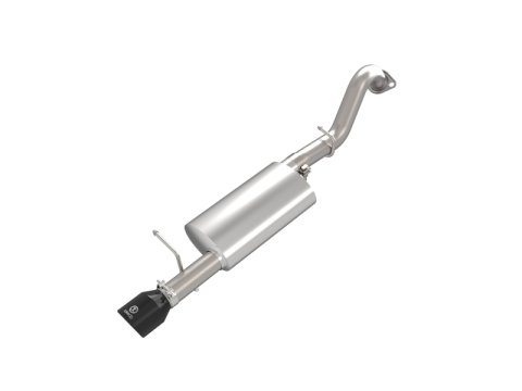 aFe 14-19 Toyota Corolla 1.8L Takeda 2.5in 304SS Axle-Back Exhaust w/ Black Tip