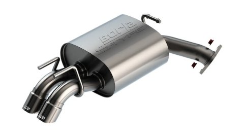 Borla 2025 Toyota Camry LE/XLE S-type Axle-Back Exhaust - 2.38in Stainless Turn Down Tips