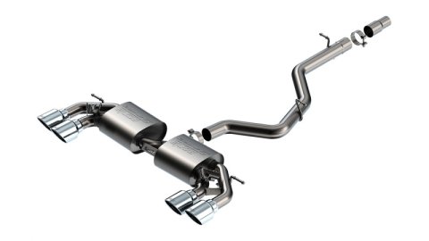 Borla 22-25 Volkswagen Golf R S-type Cat-Back Exhaust - Dual 4.5in Stainless Tips