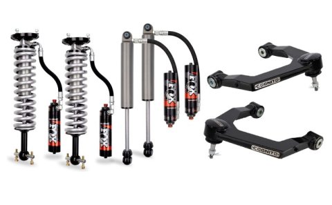 Cognito 19-25 Chevy/GMC Silv/Sierra 1500 1in Elite Leveling Kit w/ Fox 2.5 Elite Perf Shocks