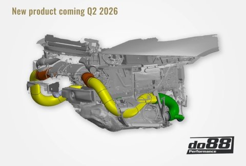 do88 16-19 Porsche 911 (991.2) Turbo Inlet Hose - Hybrid Turbo