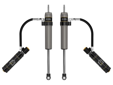 ICON 2025 Toyota 4Runner 2.5 Aluminum RR Series Rear Shock Absorbers w/ CDEV - 0-3in Lift