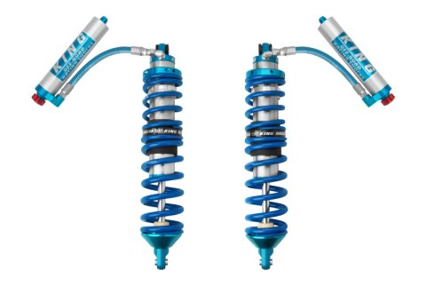 King Shocks 2016+ Can-Am Defender 2.5 Rear Hose Remote Coilover w/ Adjuster