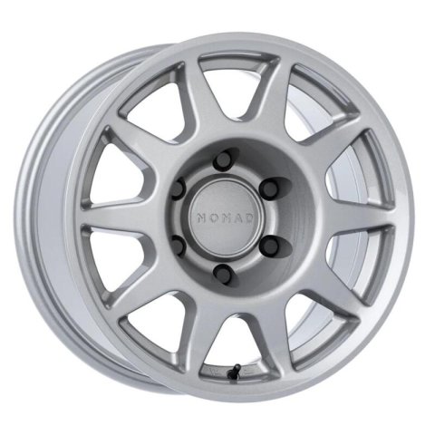 Nomad N505OE Touring 17x8.5in / 6X139.7 BP / 35mm Offset / 106.1mm Bore - OE Silver Wheel