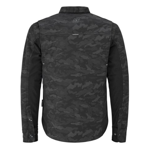 Speed and Strength True Grit Mesh Moto Shirt Reflective Camo/Black - 3XL