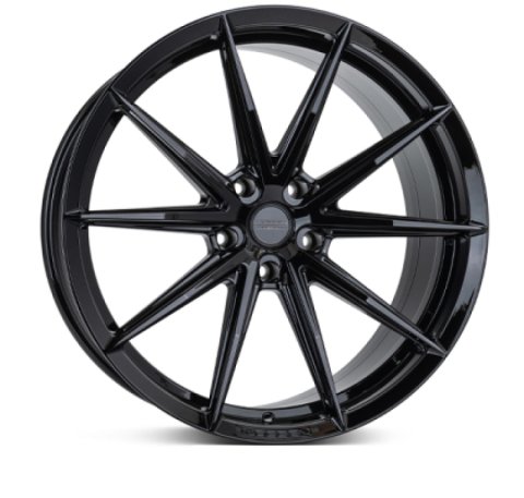 Vossen HFX-2 - 21X9 - 5X112 - ET32 - FLAT - 66.5 - GB - Gloss Black Wheel