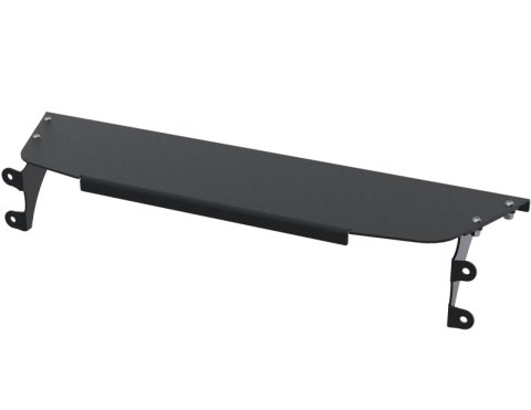 Artec Industries 2018+ Jeep JL Sentinel Front Bumper No Winch Cover - Black Powder Coat