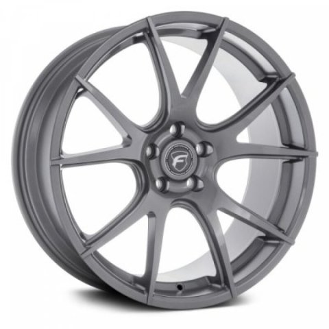 Forgestar CF5V 19x9.5 / 5x120.65 BP / ET48 / 7.14in BS Gloss Anthracite Wheel