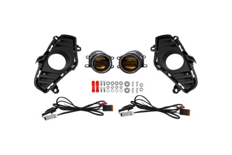 Diode Dynamics 22-25 Toyota RAV4 Elite Series Fog Lamp Kit - Yellow